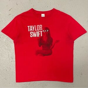 Vintage 2000s Taylor Swift Rare Pop Concert Singer T Shirt Large